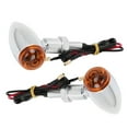 thumbnail image 2 of Lampe de Clignotant de Moto Étanche Accessoire de Modification Électroplaqué, 2 of 8