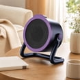 thumbnail image 7 of YiJuHui Desktop Ceramic Space Heater, 360° Oscillating Quiet Fast Heating for Home Office Bedroom, Portable Electric Heater with Thermostat & Overheat Protection, 7 of 7