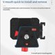 thumbnail image 2 of Universal SLR Photography Quick-Release Quick-Install 1/4 Spherical Head Rotating 360 Panoramic Camera Mount A, 2 of 5