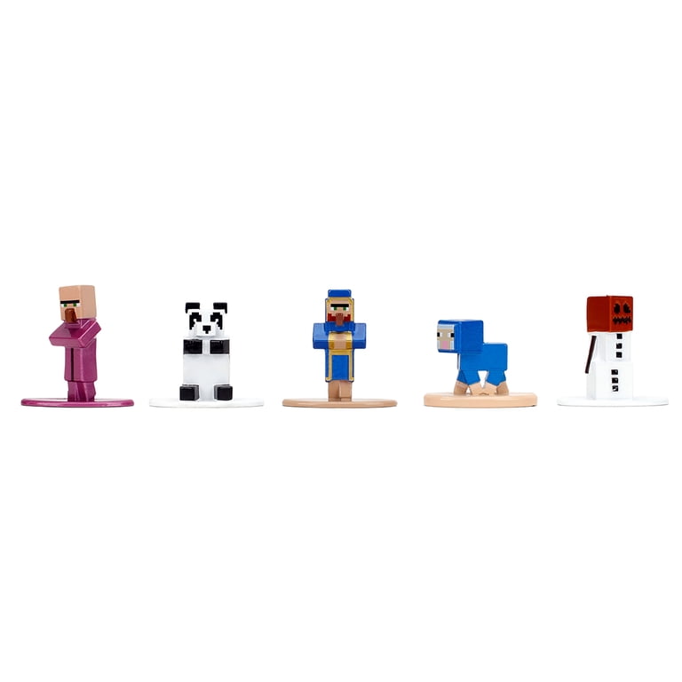 Toy Jada Toys Minecraft 1.65 Nano Metalfigs, paquete de 18 unidades