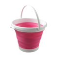 thumbnail image 1 of Cubo plegable para fregona, práctico cubo de 3 l, cubo de limpieza multifuncional, fácil de limpiar, cubo para lavado de coches, para limpieza de, 1 of 8