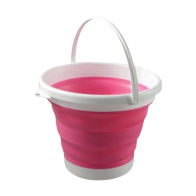Cubo plegable para fregona, práctico cubo de 3 l, cubo de limpieza multifuncional, fácil de limpiar, cubo para lavado de coches, para limpieza de