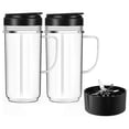 thumbnail image 1 of Tasse Haute de 22 Oz avec Couvercle Rabattable Pièce de Rechange pour Mélangeurs 250W MB1001 Tasse avec Poignée, 1 of 4