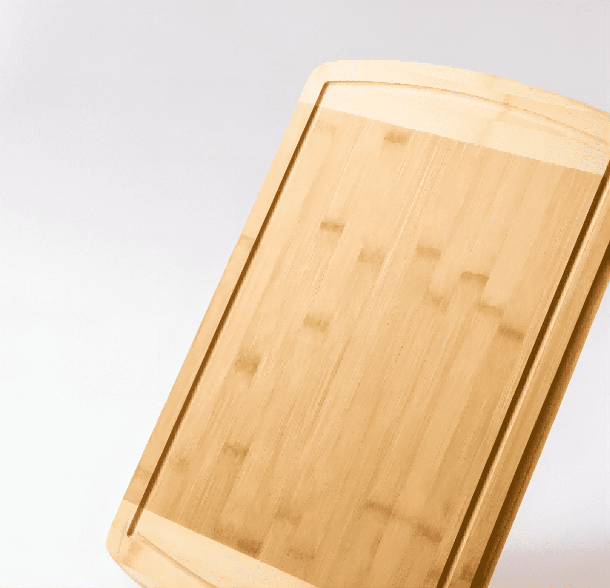 Mainstays Bamboo Juice Grooves 17.7" x 12.4" x 0.7" Cutting Board