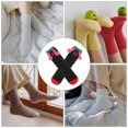 thumbnail image 3 of unbranded 1Par Calcetines Negros Cálidos De Para Mujer Con Alegre Y Material Cómodo, 3 of 6