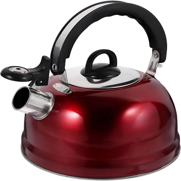ACDANC Teapot Whistling Kettle,3L Capacity Stainless Steel Stovetop Teapot Fast Boiling Heat Water Tea Pot for Kitchen Water Boiling