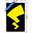 thumbnail image 3 of Pokemon - Pikachu Minimalist Tail Wall Poster, 22.375" x 34" Framed, 3 of 6