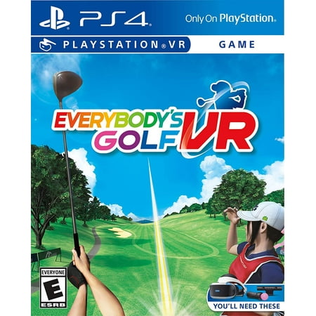 Everybodys Golf VR, Full Game Download Key Card, Sony, PlayStation (Best Playstation Vr Games)