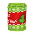 thumbnail image 1 of Christmas Wired Edge Ribbon 2.5 Inch 5Yard Christmas Craft Ribbon Funny Cartoon Character Gift Wrapping Ribbon Decorative Ribbon For Xmas Tree Wreath Bows DIY Craft, 1 of 6