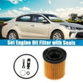 thumbnail image 2 of Unique Bargains 1 Set Engine Oil Filter 26350-2M000 for Kia K5 2021 2022 for Kia Rio 2020 2021 for Kia Sorento 2021, 2 of 6