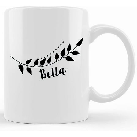 Laurel Enamel Mug, Ceramic Novelty Coffee Mug, Tea Cup, Gift Present For Birthday, Christmas Thanksgiving Festival, 11oz Sarcasm With Sayings Mug