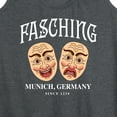 thumbnail image 3 of Instant Message - Fasching Masks  - Women's Racerback Tank Top, 3 of 6