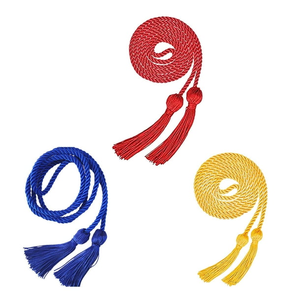 10 Pieces Graduation CordsYarn Honor Cords with TasselPolyester Yarn