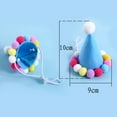 thumbnail image 5 of comerut Pet Cap Adjustable Buckle Dress-up Multi-color Cute Pet Dogs Cats Rabbit Cone Hat for Christmas Party, 5 of 8