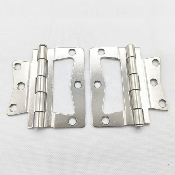 5 PAIRS (10PCS) door flushing hinge 31/2" satin nickel, door hinge ,mobile home door hinge and