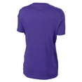 thumbnail image 7 of Yellow Rooster Women's PosiCharge Competitor V-Neck Tee Purple L, 7 of 7