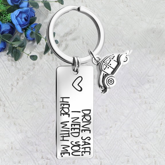 MLINS Stainless Steel Keychain Key Holder for Hanging Keys, 2.5 Inch, 1 Piece