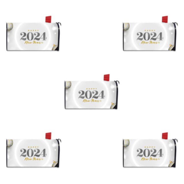 Maytalsory Effortlessly Install And Remove Easy To Mailbox Cover Vivid Print Cloth Abstract Style Colorful Mailbox Cover YTYH2309097 5Set