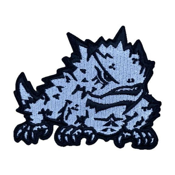 NCAA TCU Horned Frogs Football Purple Primary Logo Iron-On Patch