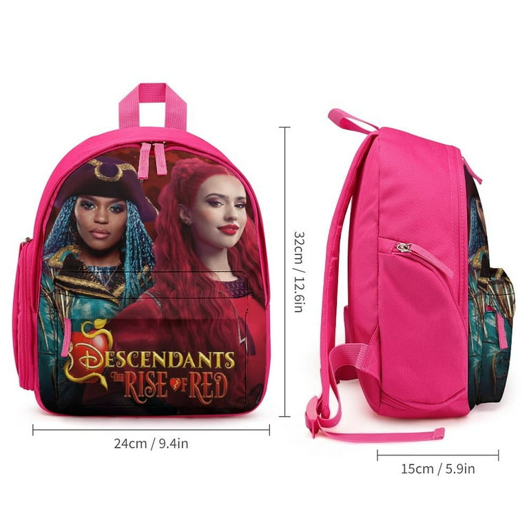 Descendants The Rise of Red Movie Children s Backpack Lightweight Adjustable Daypack Preschool Kindergarten Schoolbag Kid s Bookbag Shoulders Bag Walmart