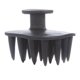 thumbnail image 5 of Masajeador del cuero cabelludo, cepillo para el cuidado del cuero cabelludo, cepillo para champú, cabezal de mano para cabello húmedo y seco, depurado Negro, 5 of 10