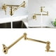 thumbnail image 1 of Grifo De Cocina De Brazo Oscilante De Cobre, Grifo De Fregadero Giratorio De 360 ​​Grados De 360 ​​Grados De Agua Plegable, Estética Industrial única Para La Decoración, 1 of 7
