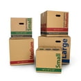 thumbnail image 3 of Pen + Gear Medium Recycled Kraft Moving and Storage Box, 16"L x 16"W x 17"H, 3 of 5