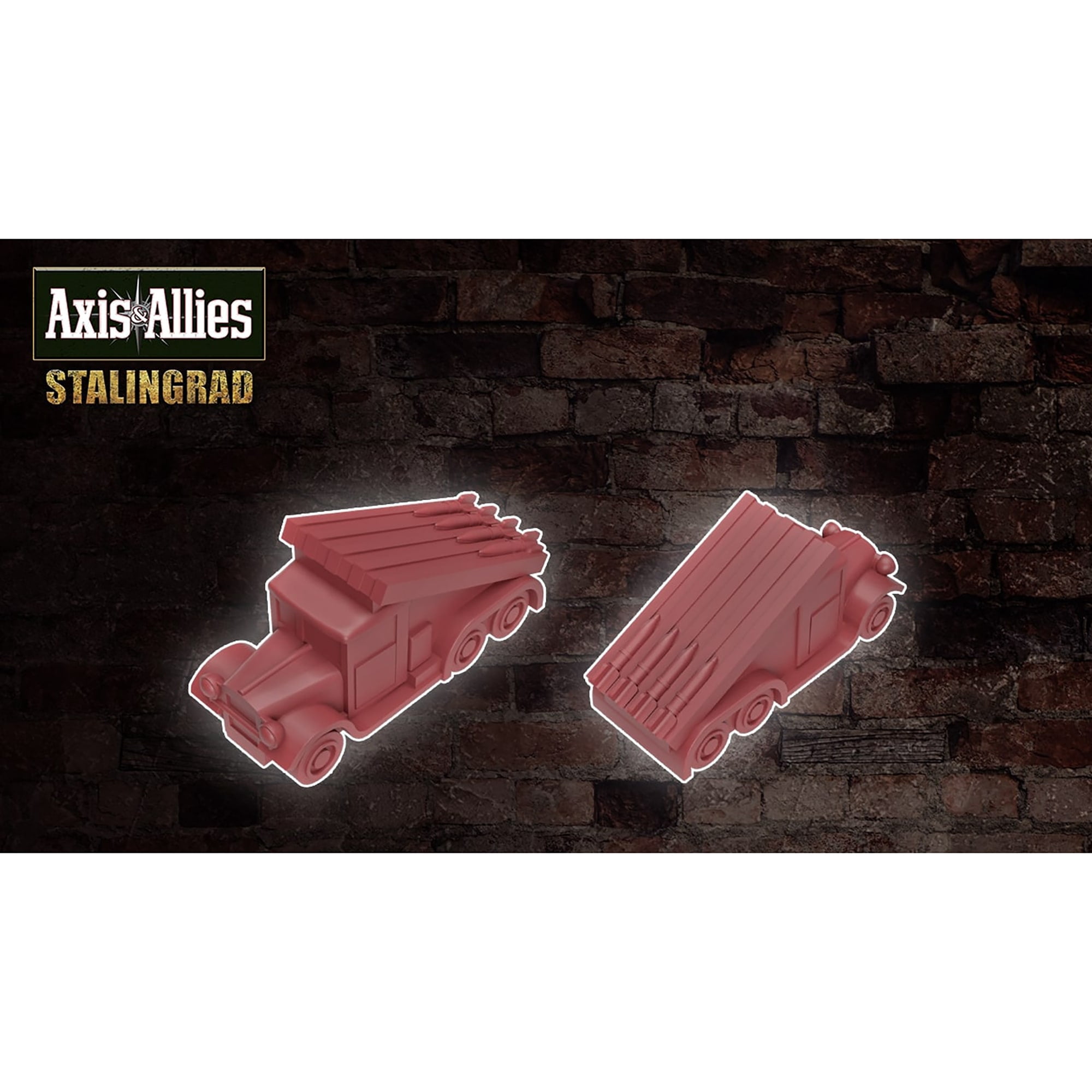 Renegade Games: Axis & Allies - Stalingrad - WWII Strategy Board Game, Command German Or Soviet Forces, Miniatures War Game, Ages 14+, 2 Players, 4hrs