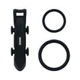 thumbnail image 2 of harmtty Magnetic Fishing Rod Hook Holder with Rubber Rings Easy Installation Reusable Non-slip Fishing Lure Bait Keeper Fishing Tackle,Black, 2 of 8