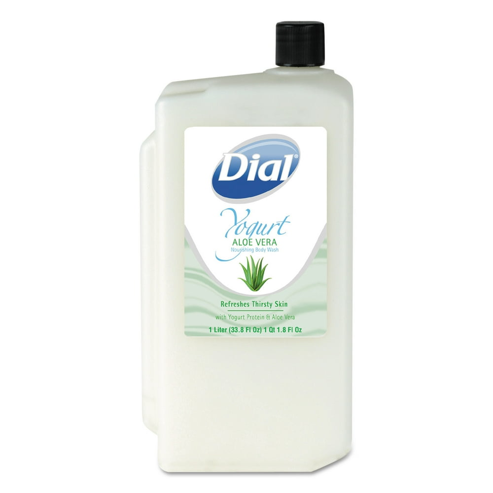 Dial Yogurt Aloe Vera Shampoo & Body Wash, Pleasant Scent, 1000mL