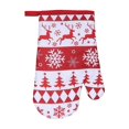 thumbnail image 1 of Four Mitt (Reindeer Print) - Set of 4, 1 of 1