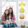 thumbnail image 5 of Nmdmisc Easter Rainbow Party-Decorations Front-Porch Door Hanger-Decor - Spring Bunny Egg Happy Easter Paper Signs Banners,Home Office Classroom Baby Shower Hanging Garland Supplies, 5 of 6