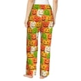 thumbnail image 3 of Balery Cartoon Pumpkins print Women's Pajama Pants,Ultra Lightweight Pjs,Lounge Pant-X-Large, 3 of 9
