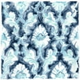 thumbnail image 2 of Vess, June Erica 26x26 Gold Ornate Wood Framed with Double Matting Museum Art Print Titled - Azure Mosaic Tile IV, 2 of 4