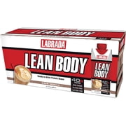 Labrada Lean Body Protein Shake, Cafe Mocha, 40g Protein, 17 Fl Oz, 12 Ct