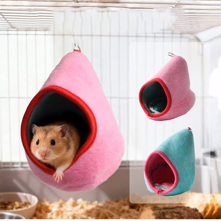 Rat HammockforCage, Rat Cage, 4*4.7in, Small Pet Bed, Hamster Bed, Pink Decor, Small Decor, Cage Accessories, Nest, 1 Pc