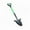 Lime, variant on Spear Head Spade SHFD3 Lime Short Reinforced Lime Fiberglass Handle & Cushion D Grip, Lime