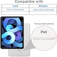 thumbnail image 2 of Étui pour IPad Air 4 10,9 Pouces [4e Génération] [Protection des Coins] Visionnement Multi-Angle avec Porte-Crayon, Fonction Béquille, Réveil/sommeil Automatique - Glace, 2 of 5