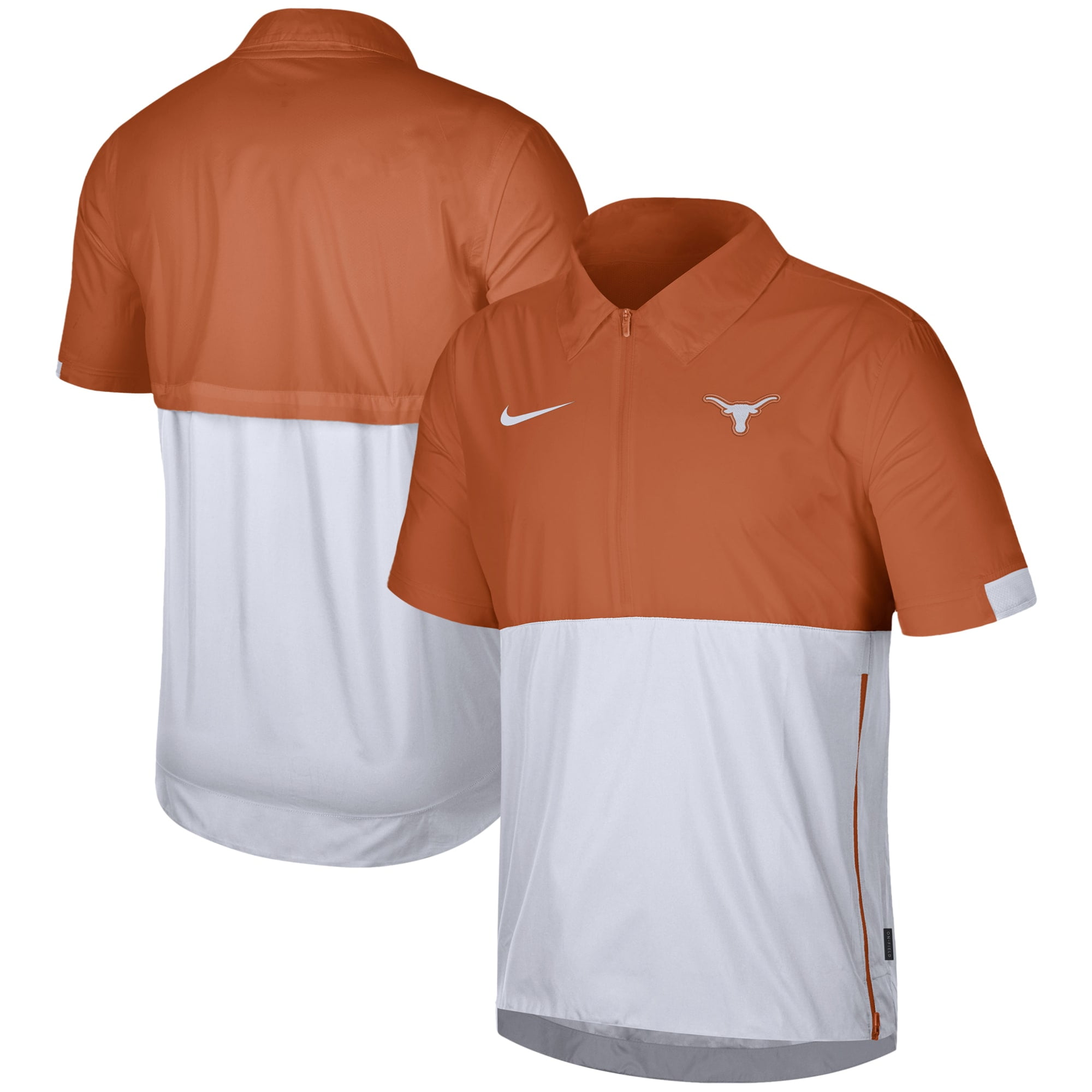 Texas Longhorns Nike Coaches Half-Zip 