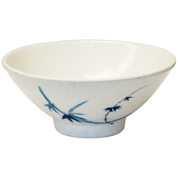 Excellante Blue bamboo melamine dinnerware collection 9 oz, 4 3/4" rice bowl, comes in dozen