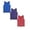 Purple 1PCS & Red 1PCS & Dark Blue 1PCS, variant on 3 Pack Kids Solid Mesh Tank Tops, Boys Girls Breathable Sleeveless Sports Scrimmage Training Pinnies 3-9 Years