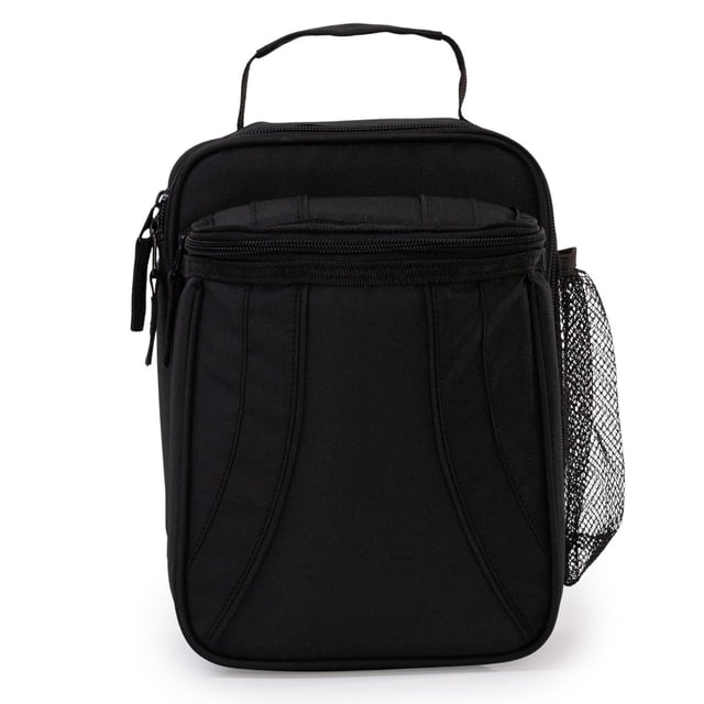 Jetstream Deluxe Kids Lunch Bag Insulated with Front Pocket, Side Mesh & Padded Handle