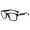 Black, variant on Newbee Fashion - Anti-Reflective Comfortable Computer Reading Glasses (No Magnification) Helps Eye Strain, Fatigue and Dry Eyes from Digital Devices with Anti-Blue Light, Anti-UV and Anti-Glare