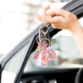 thumbnail image 3 of ShaoXinWan Fashion 26-Letter Keychain Pendant, Butterfly Tassel Key Chain, Elegant Fashion Accessory for Multi-Functional Use, I for Personalization and Gift Giving(P), 3 of 5