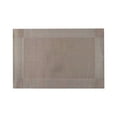 thumbnail image 2 of Placemats Set of 6, Washable Indoor/Outdoor Vinyl Table Mats, PVC Weave Heat-Resistant Place Mats for Dining Table, 17.71x11.81in Non-Slip Placemats, Easy to Clean Table Mats, 2 of 7