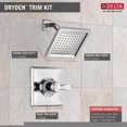 thumbnail image 3 of DELTA FAUCET T14251-SS Dryden Monitor 14 Series Shower Trim, Stainless, 3 of 4