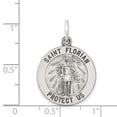 thumbnail image 2 of White Sterling Silver Charm Pendant Themed 26 mm 20, 2 of 2
