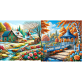 thumbnail image 1 of 5D DIY Taladro Casa Vista Kit Del Arte 40x40cm, 1 of 7