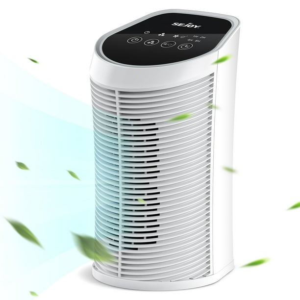 Sejoy Air Purifier True HEPA Filter 99.9 Removal 3 Speeds and Timer up to 200 SQ. ft Walmart