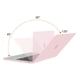 thumbnail image 4 of Funda MOSISO compatible con MacBook Air de 13,6 pulgadas, color rosa, 4 of 7